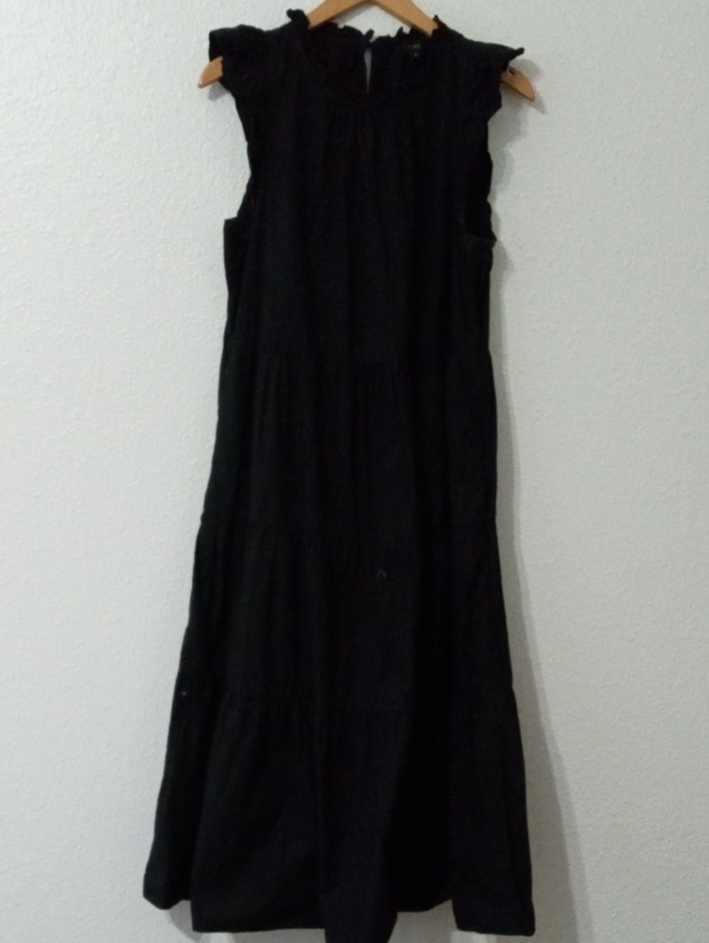 J Crew Ruffle Midi Dress